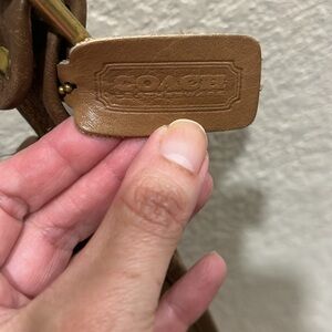 Vintage Coach Leather shoulder bag